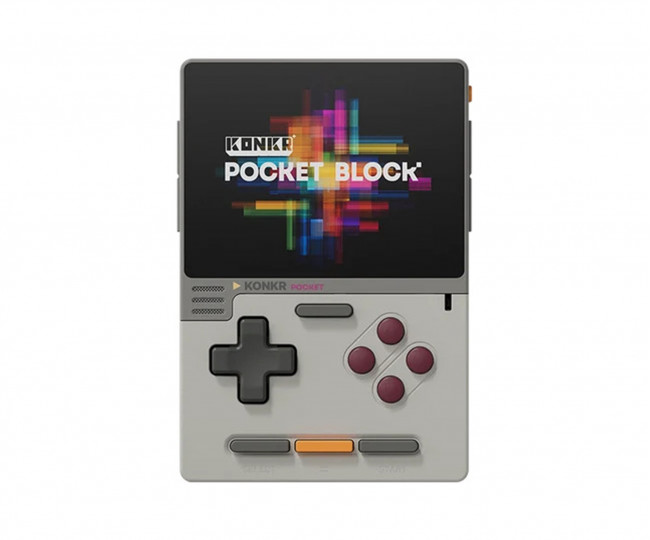 Ретроконсоль AYANEO KONKR Pocket BLOCK (3G+64G)
